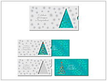 Поздравительная открытка Новогодняя